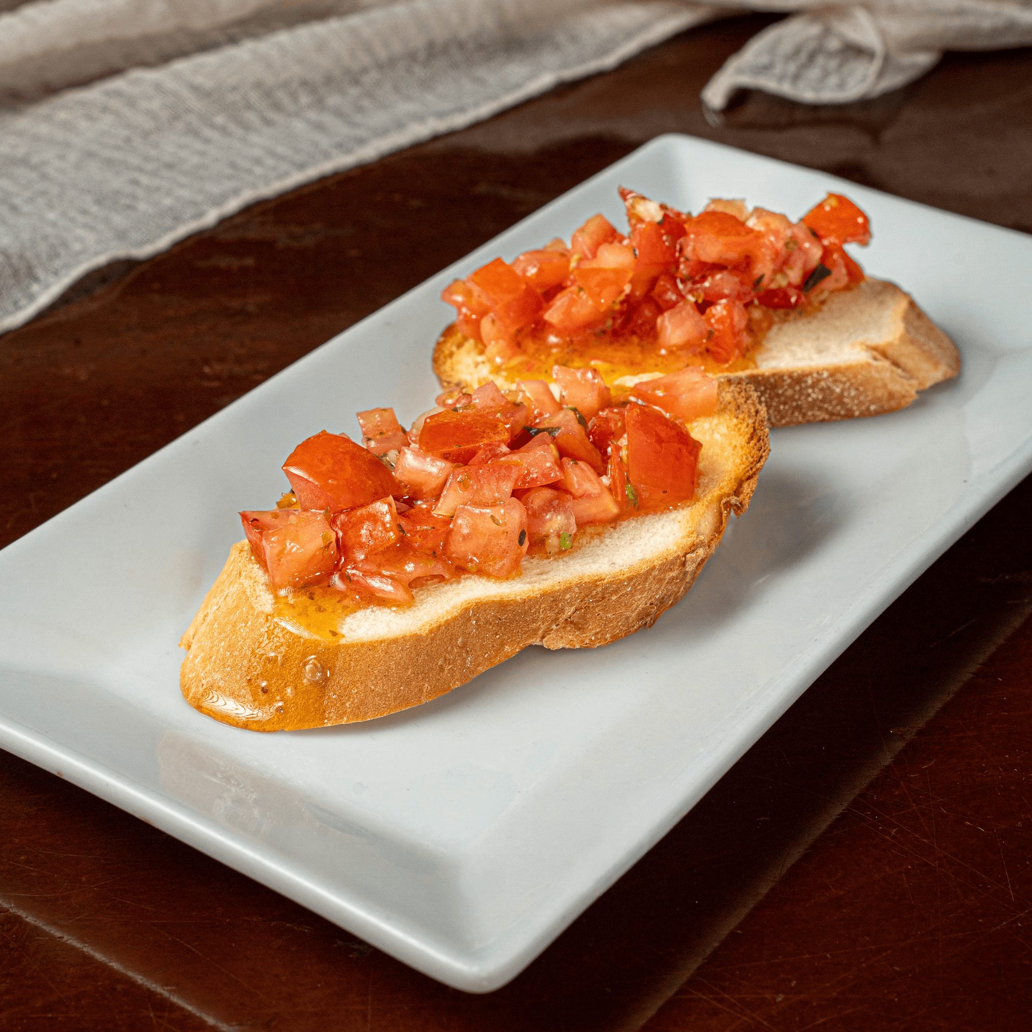 Bruschetta.