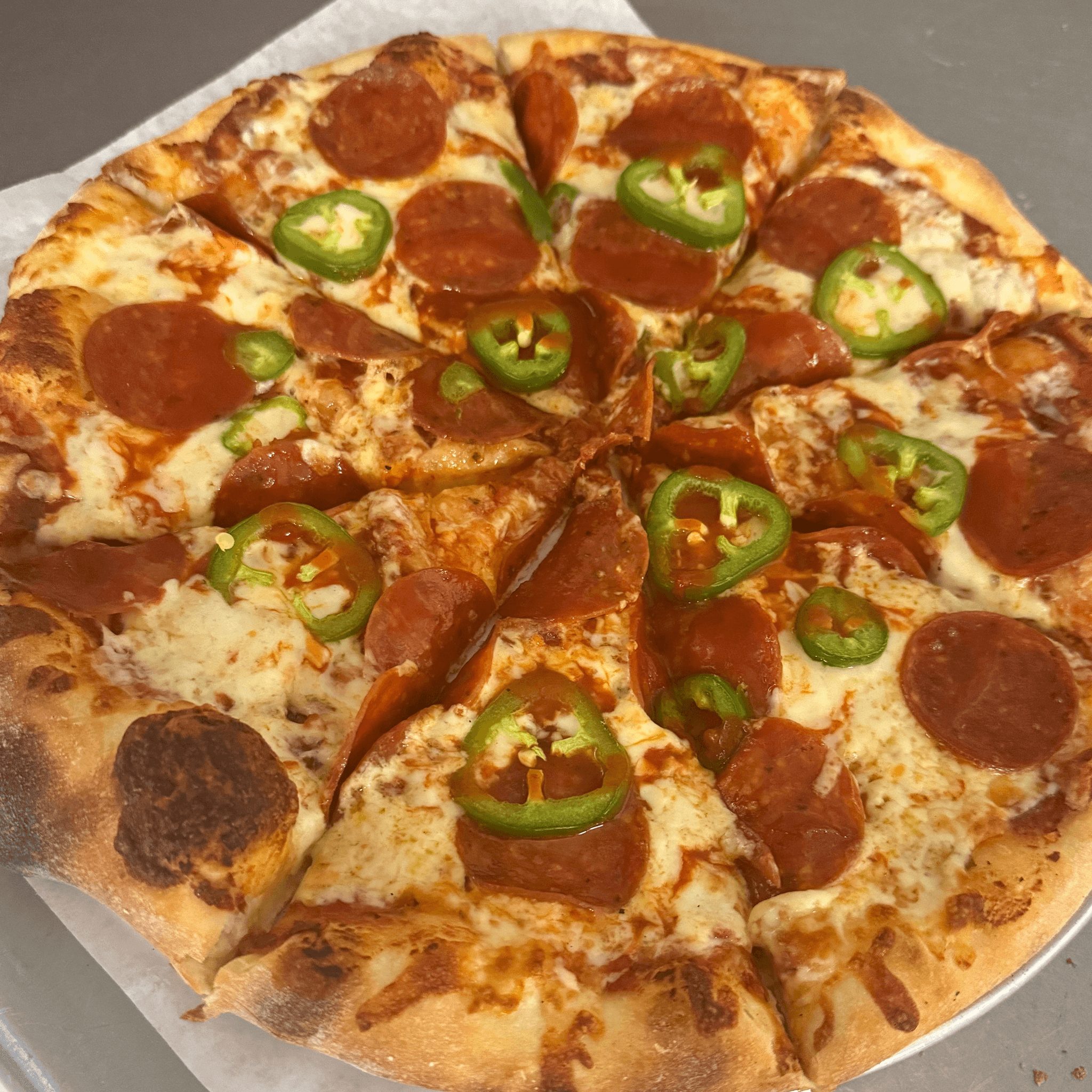 Spicy Pepperoni.