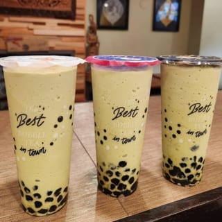 Bubble Tea with Tapioca Boba