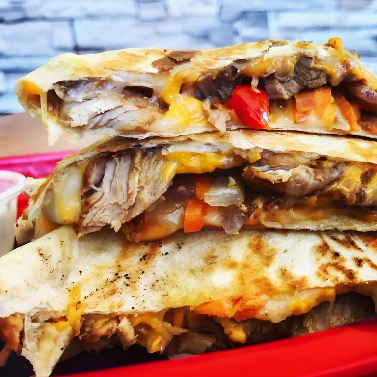 THE IRRESISTIBLE CHICKEN QUESADILLA