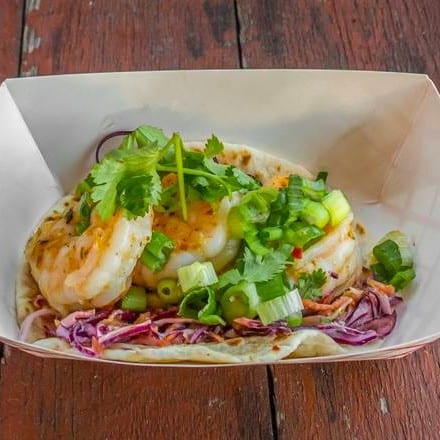 Tom Yum Mojo Shrimp TaKo.