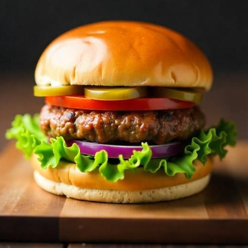 Spicy Jalapeno Burger.