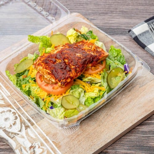 Salmon Large Salad.