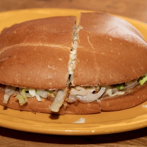 Char-grilled Cauliflower Torta.