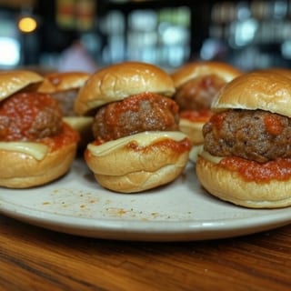 2 Meatball Sliders