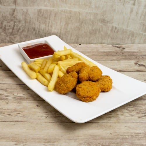 A13. Chicken Nuggets with Fries.