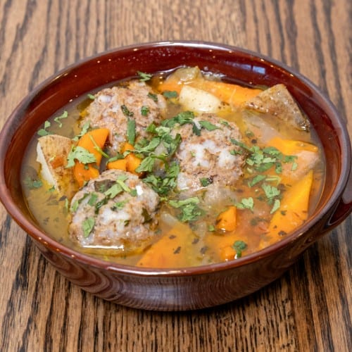 Sopa de Albóndigas - Bowl.