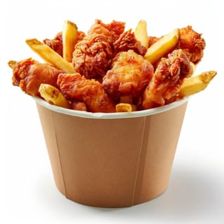 Chicken (12) & Biscuits (3)