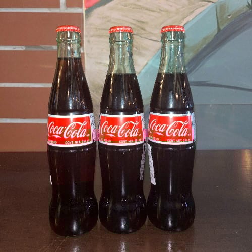 Mexican Coca Cola.