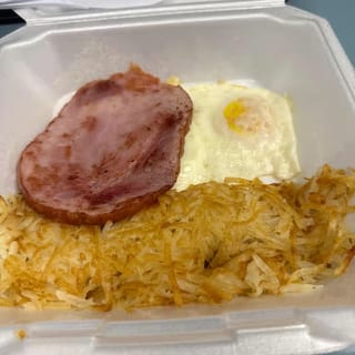 2 Egg Breakfast with Ham