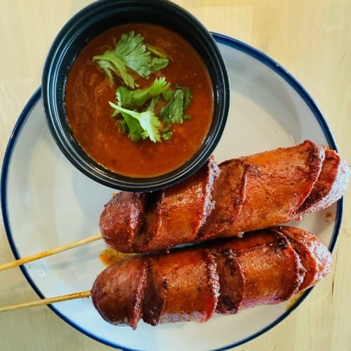 Chicken Sausage  (1 piece) Tiffin's Style.