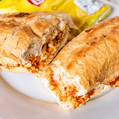 Large Chicken Parmesan Po’boy.