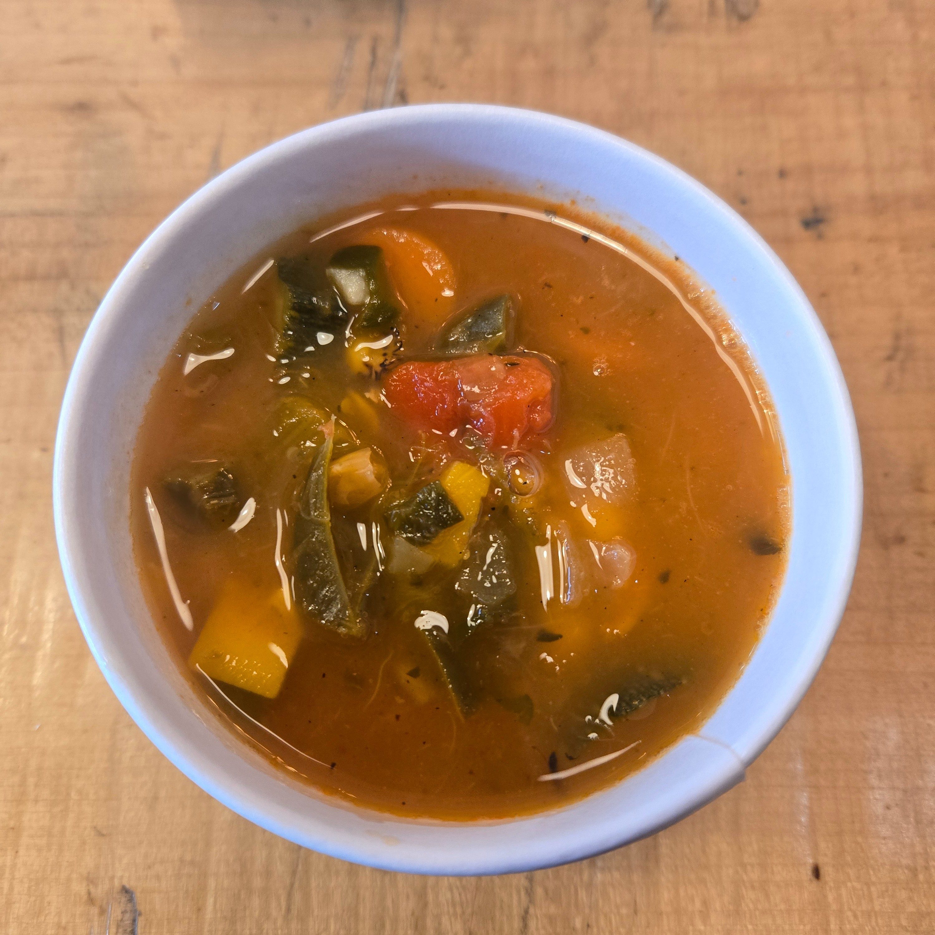 Fire Roasted Vegetable Soup + Grown Up Grilled cheese.