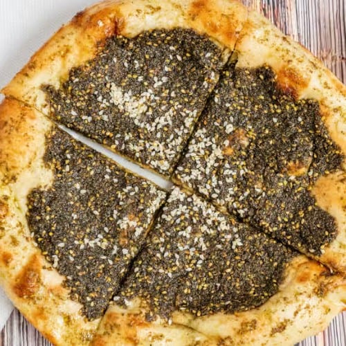 Zaatar Naan.