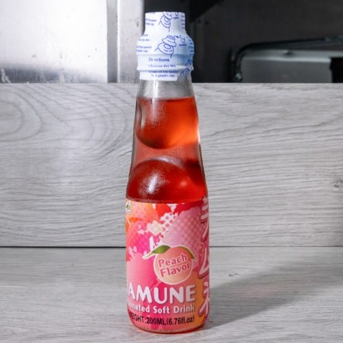 Peach Japanese Ramune.
