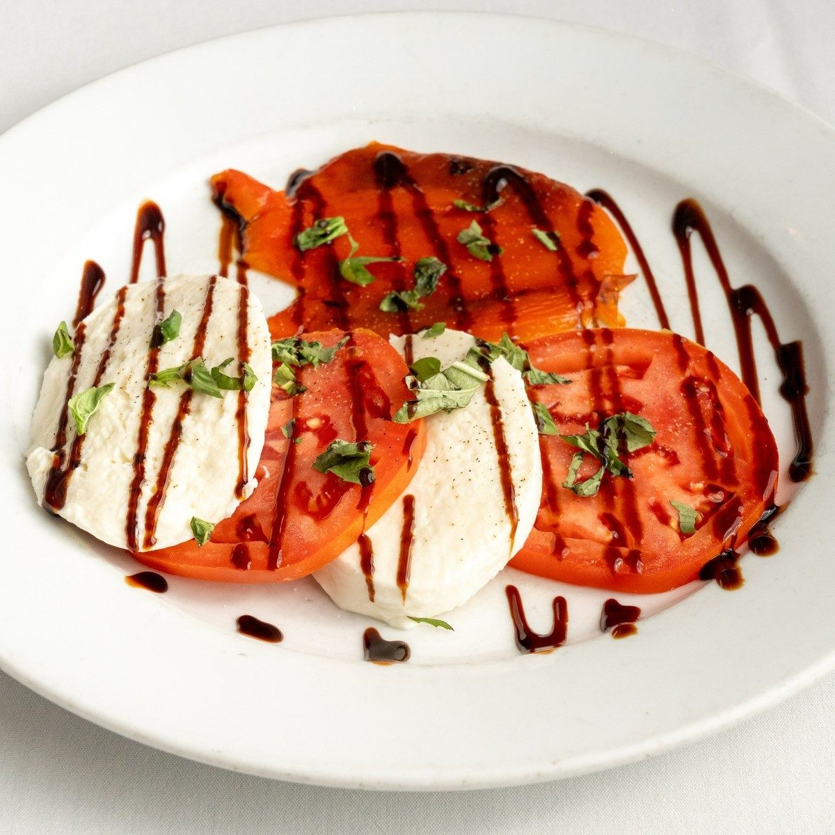 Fresh Mozzarella and Tomato.