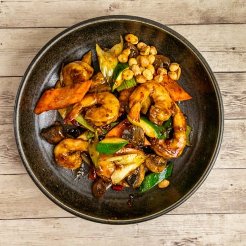 S1. Kung Pao Shrimp (Spicy).