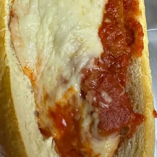 Meatball Parmigiana Hero