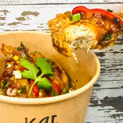 AJ 1. Firecracker Drumsticks Vegan.