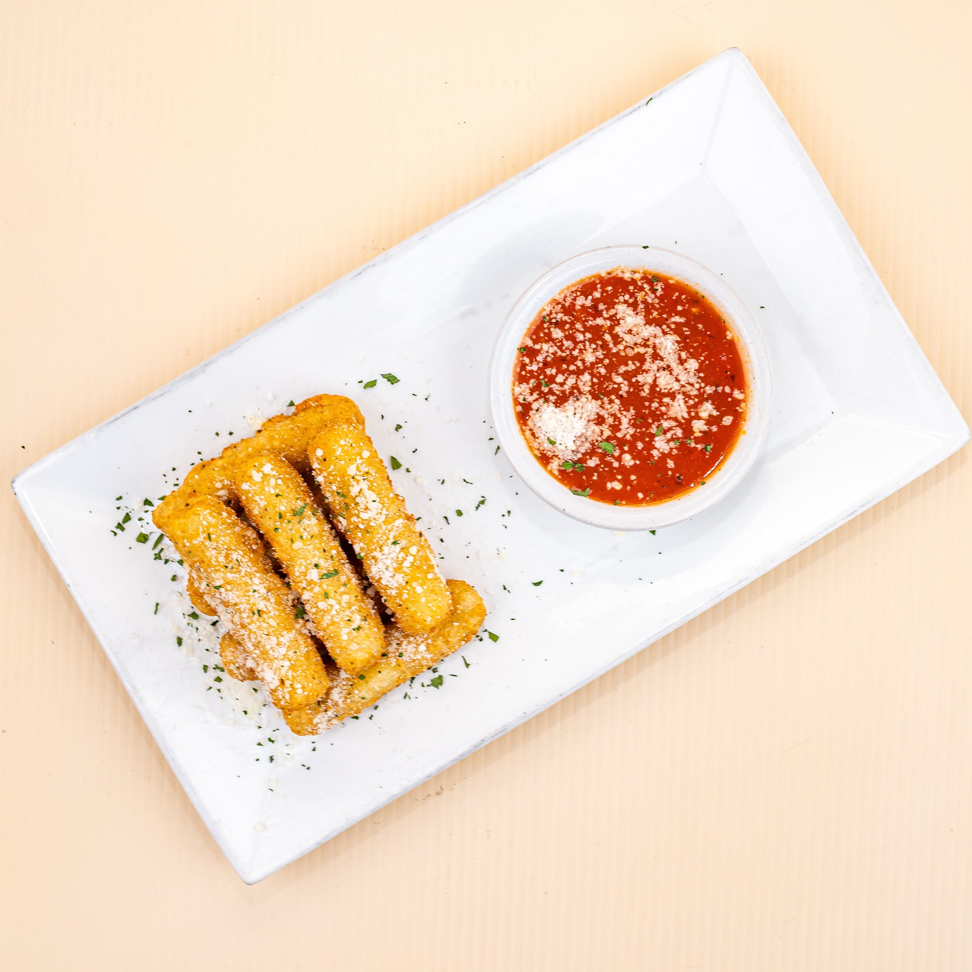 Mozzarella Sticks.