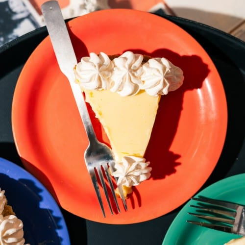 Key Lime Pie slice.