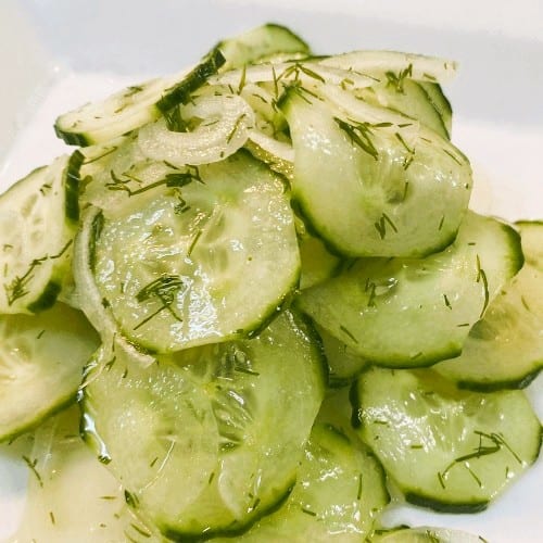 Cucumber Salad.