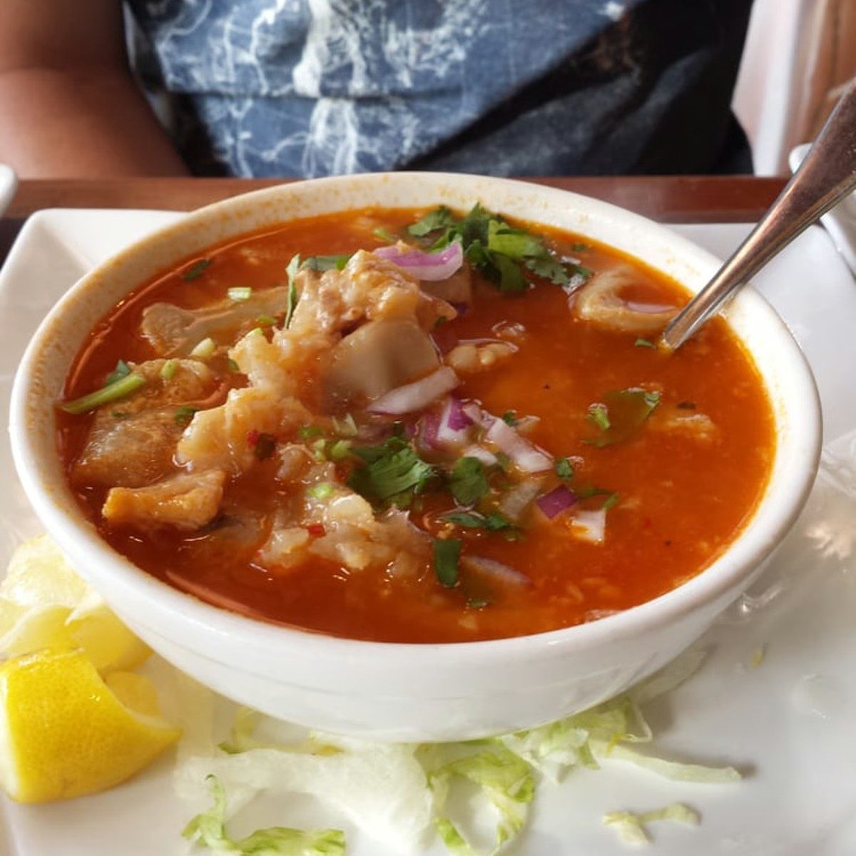 Menudo (Beef Tripe Soup).