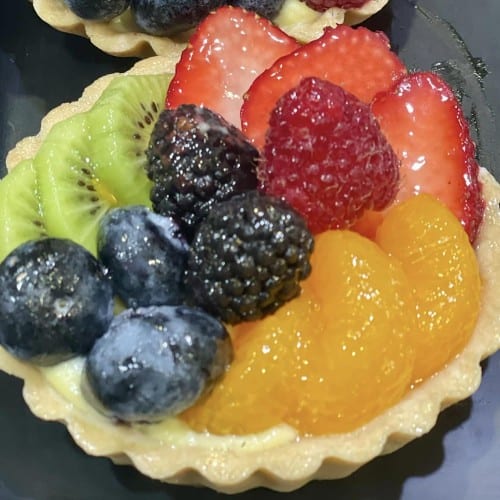 4" Fresh Fruit Bavarian Cream Tart  (Copy).