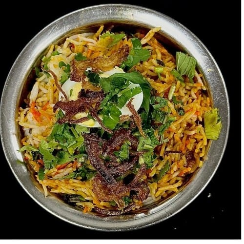Egg Biryani.