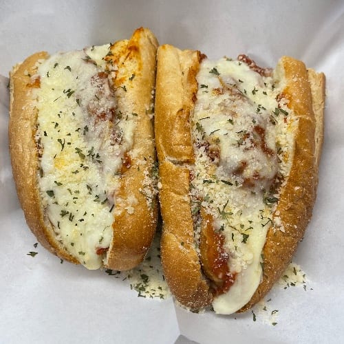 Chicken Parmigiana Sub.