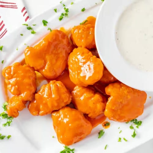 Boneless Buffalo Wings.