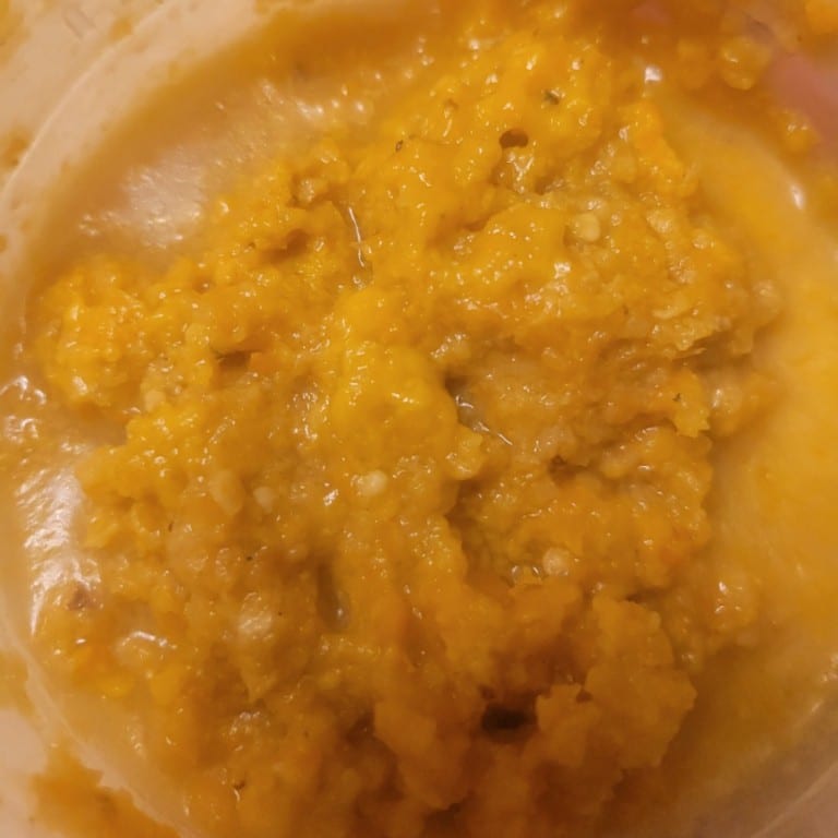 Habanero chutney.