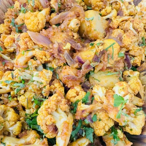 Aloo Gobi Mutter.