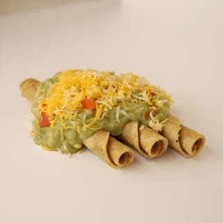 Combo#16 3 Rolled Tacos with Guacamole