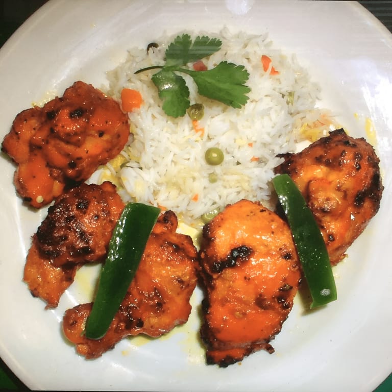 Flavorful Kab-Ck Bnin with South Asian Sides