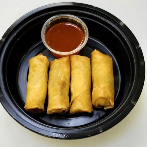 Vegetable Spring Roll (4 PCS).