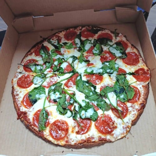 (14") Cauliflower Crust 2 Toppings.