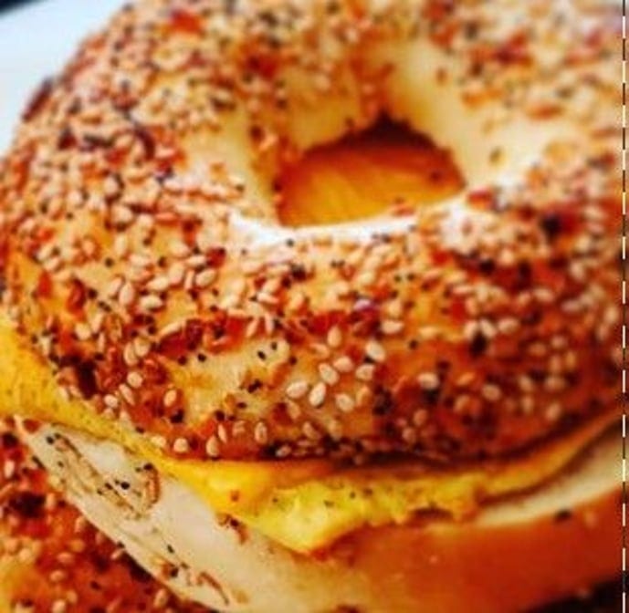 Egg & Cheese Bagel.