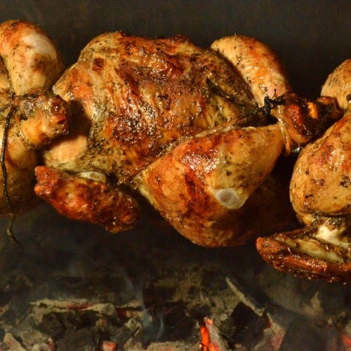 Whole Chicken and three sides.