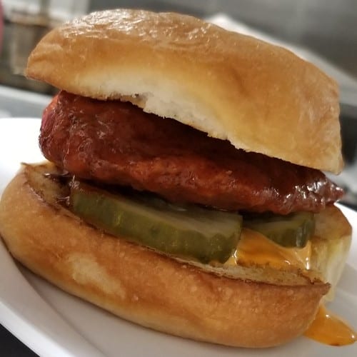 Nashville Hot Chicken Sandwich.