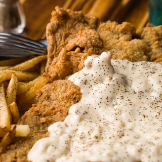Hand Bread Chicken Fried Steak
