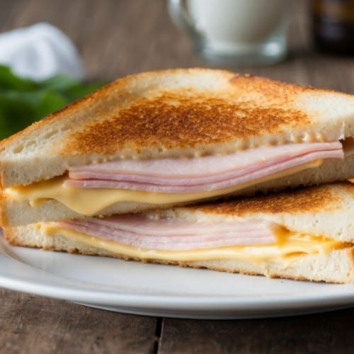 Grilled Ham & Cheese.