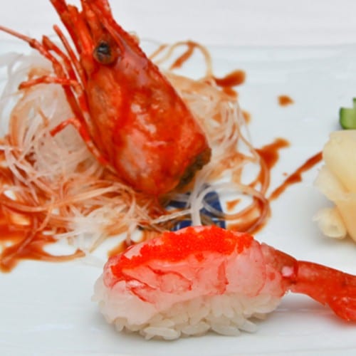 Amaebi (Sweet Shrimp).