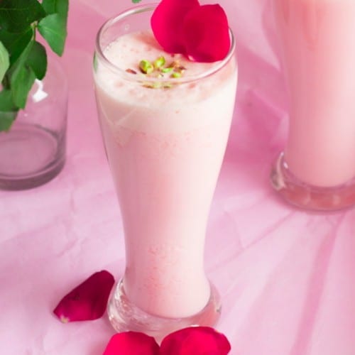 Royal Rose Lassi.