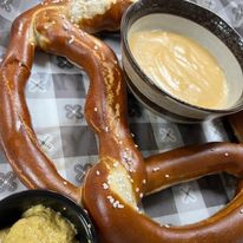 Giant pretzel.