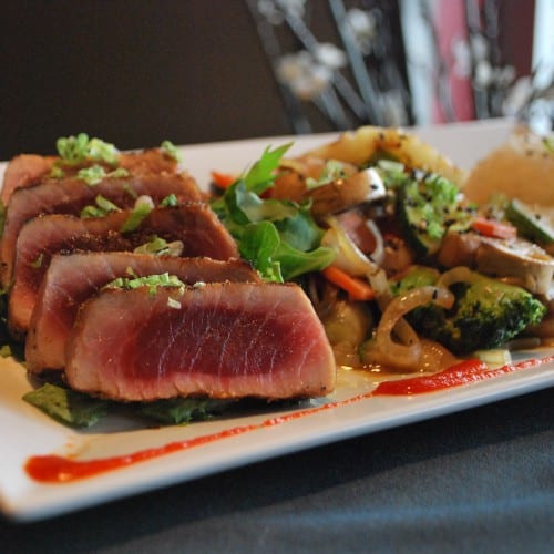 Seared Ahi Tuna.
