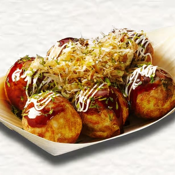 Takoyaki.