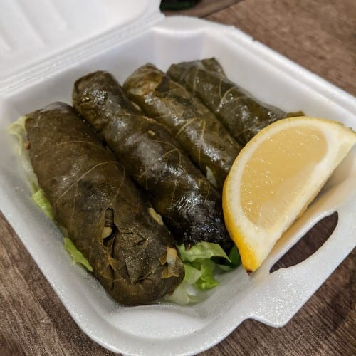 Meat Grape-leaves (8 pieces).