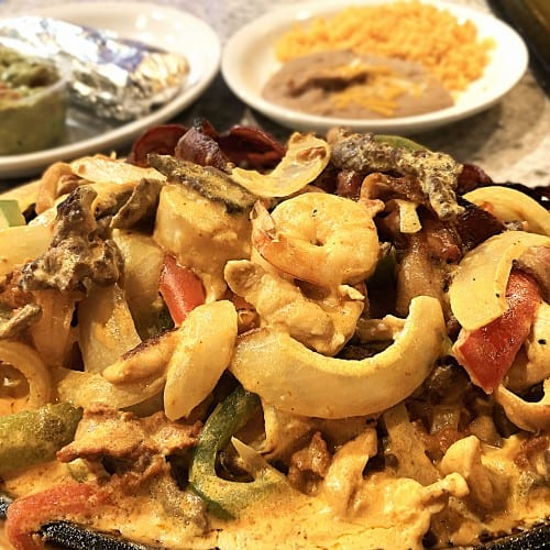 PARRADILLA WITH CREAM SAUCE.