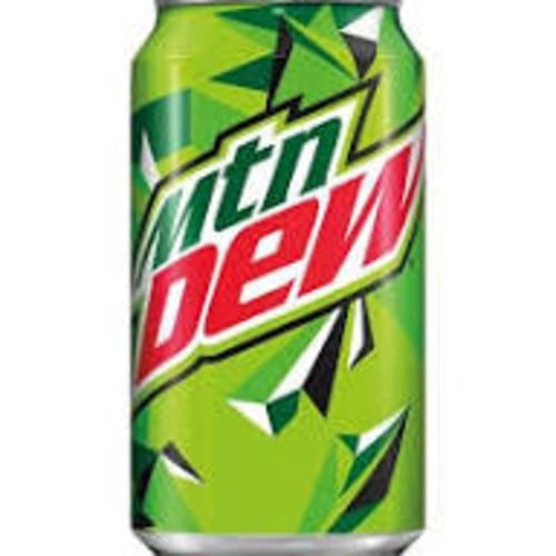 Mt Dew Can.
